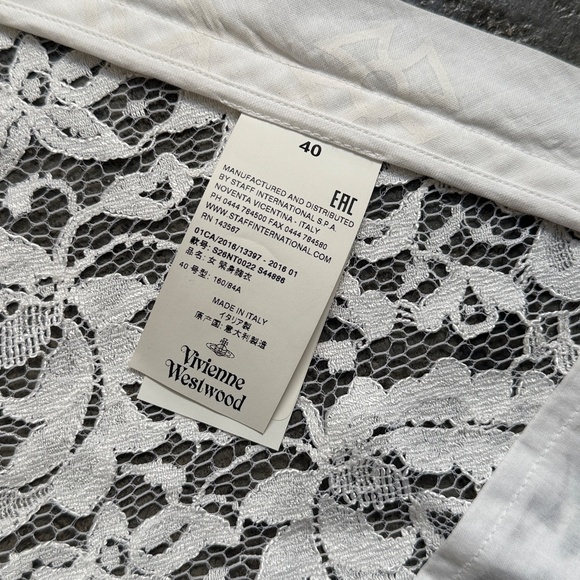 Vivienne Westwood Red Label INSANE S/S 2016 Lotus Flower Lace Corset - Picture 8 of 16